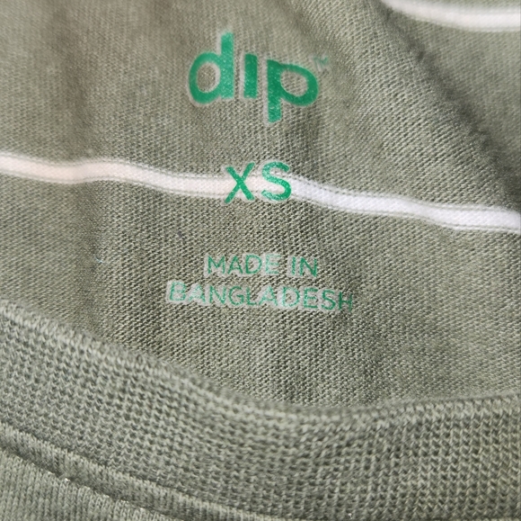 Olive green crop top - Picture 2 of 3